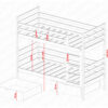 Bunk bed NICKY by Furniturecity.ie