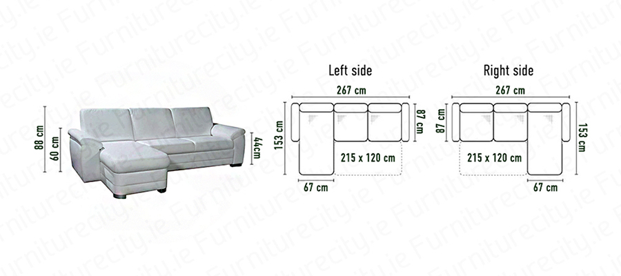 Sofa bed BORELLO MINI by Furniturecity.ie