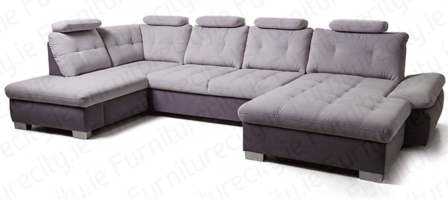 Sofa bed RAMONA U-shape by Furniturecity.ie
