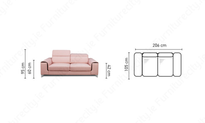 Sofa GENOA 3+2 set by Furniturecity.ie