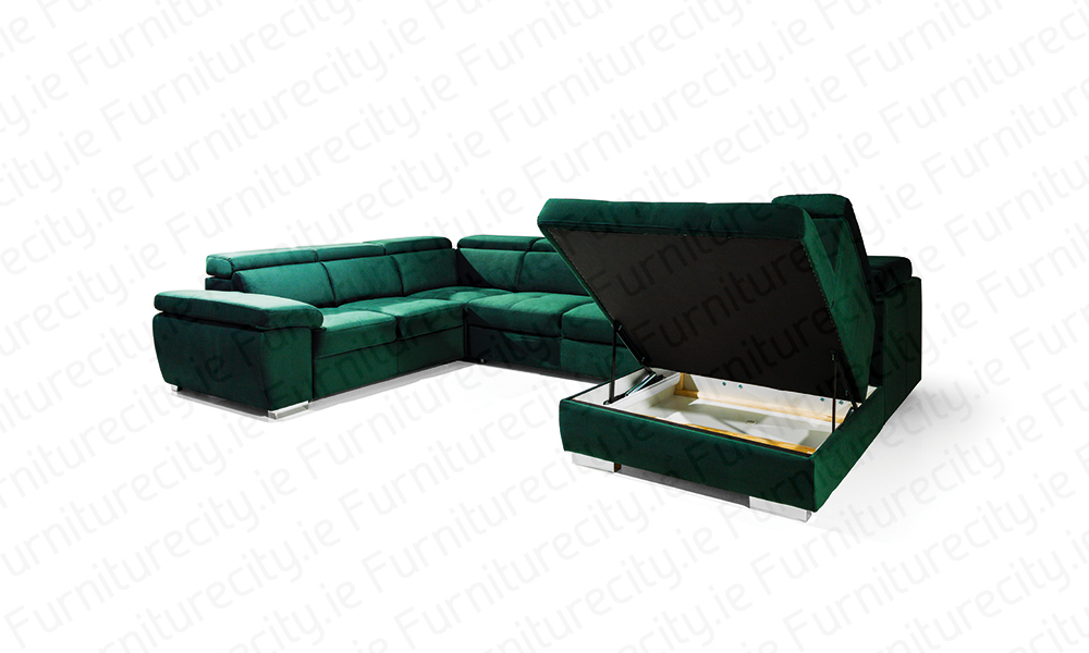 Sofa bed ROSY U by Furniturecity.ie