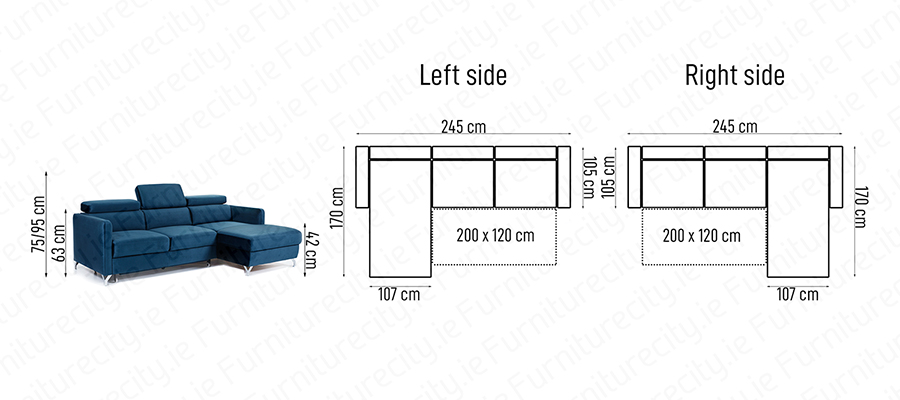 L shaped couch store under 200