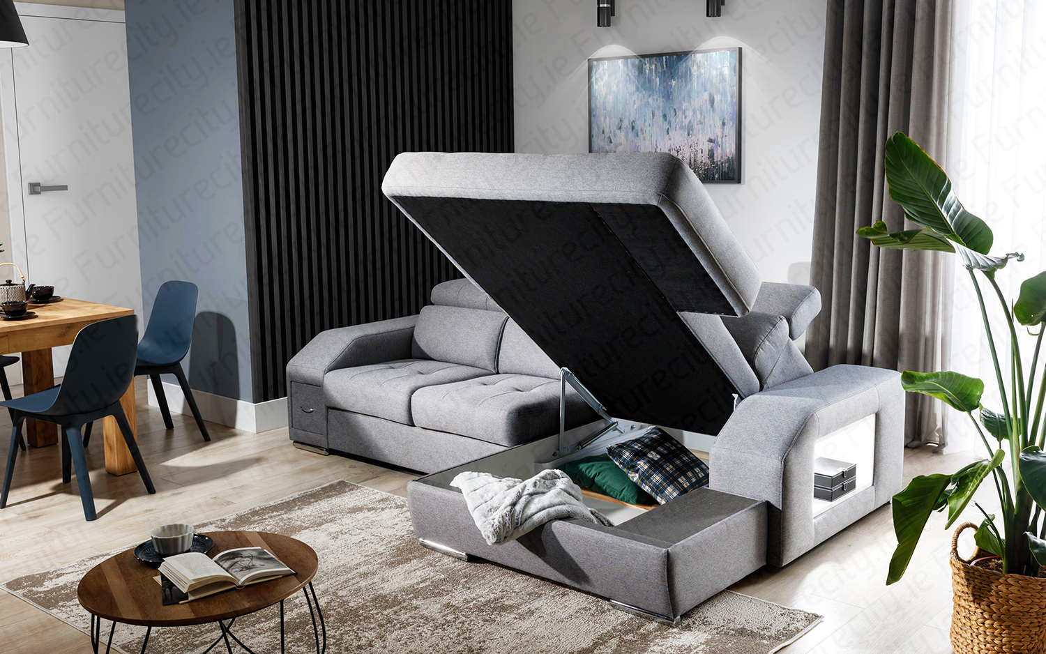 Sofa bed TULSA by Furniturecity.ie