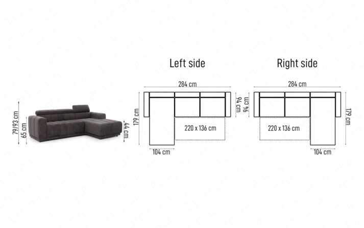 Sofa bed AUSTIN MINI by Furniturecity.ie
