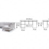 Sofa bed MAXIMO U-SHAPE by Furniturecity.ie